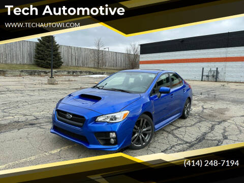 2017 Subaru WRX for sale at Tech Automotive in Milwaukee WI
