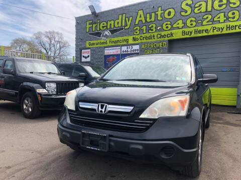 2008 Honda CR-V for sale at Friendly Auto Sales in Detroit MI