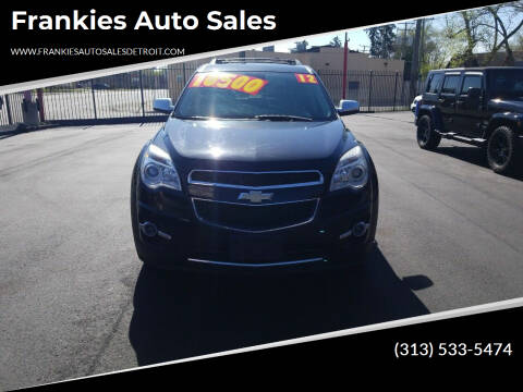 2012 Chevrolet Equinox for sale at Frankies Auto Sales in Detroit MI
