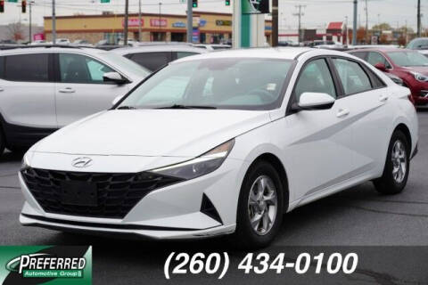 2021 Hyundai Elantra for sale at Preferred Auto Fort Wayne in Fort Wayne IN