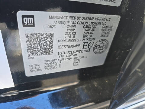 2023 GMC Sierra 1500