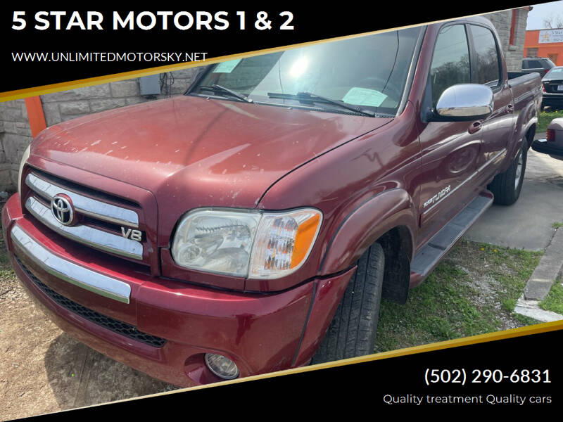 2006 Toyota Tundra for sale at 5 STAR MOTORS 1 & 2 in Louisville KY
