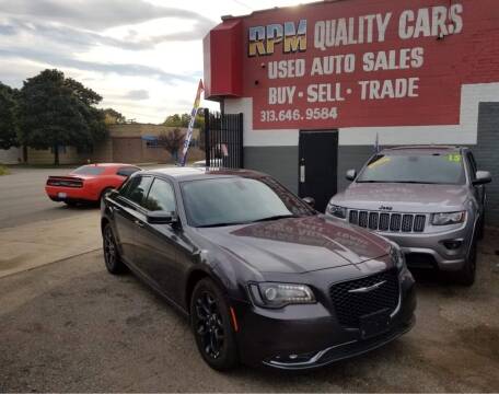 2019 Chrysler 300 for sale at RPM Quality Cars in Detroit MI