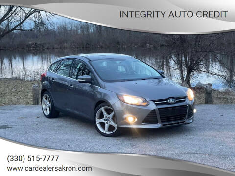 2013 Ford Focus for sale at Integrity Auto Credit in Akron OH