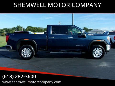 2021 GMC Sierra 2500HD for sale at SHEMWELL MOTOR COMPANY in Red Bud IL