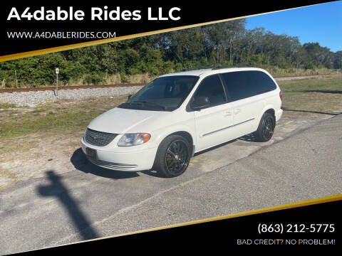 2004 Chrysler Town and Country for sale at A4dable Rides LLC in Haines City FL