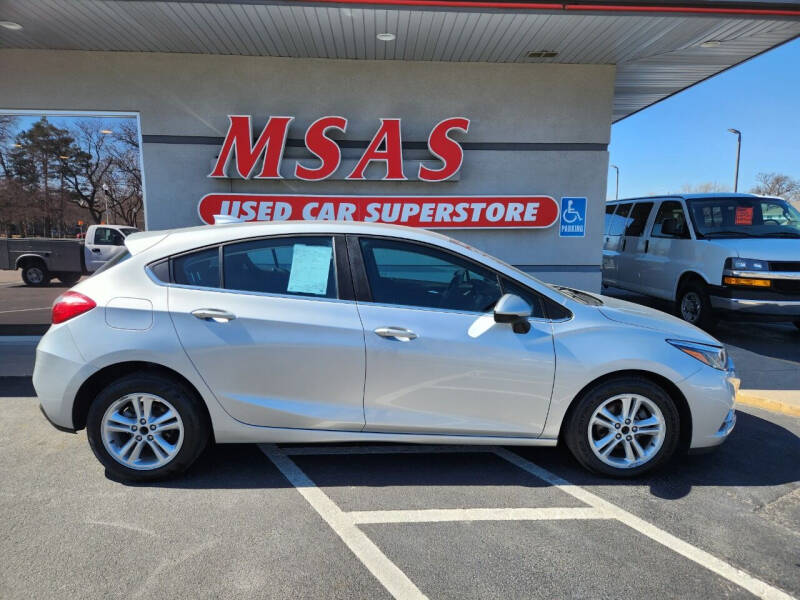 2018 Chevrolet Cruze for sale at MSAS AUTO SALES in Grand Island NE