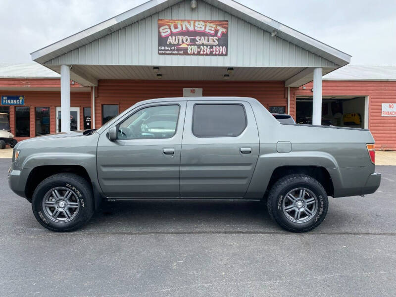 2007 Honda Ridgeline for sale at Sunset Auto Sales in Paragould AR