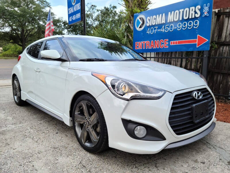 2015 Hyundai Veloster for sale at SIGMA MOTORS USA in Orlando FL