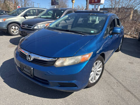 2012 Honda Civic for sale at Best Choice Auto Sales in Methuen MA