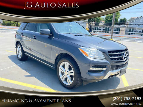 2014 Mercedes-Benz M-Class for sale at JG Auto Sales in North Bergen NJ