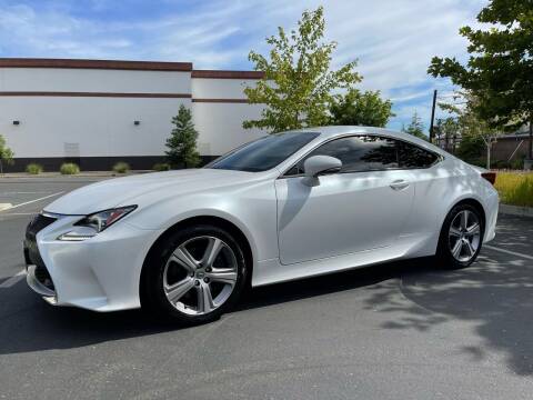 2016 Lexus RC 200t for sale at Thunder Auto Sales in Sacramento CA