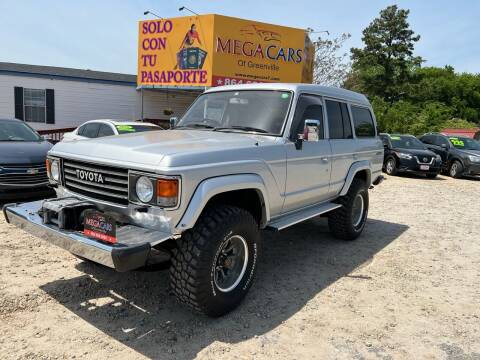 1987 Toyota Land Cruiser for sale at Mega Cars of Greenville in Greenville SC