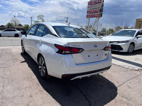 2020 Nissan Versa for sale at STS Automotive in Denver CO
