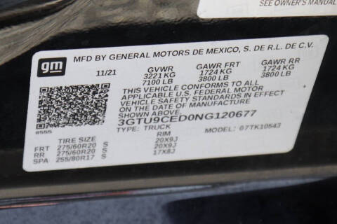 2022 GMC Sierra 1500 Limited