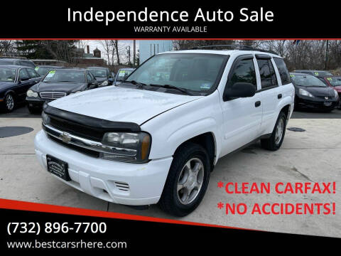 2008 Chevrolet TrailBlazer for sale at Independence Auto Sale in Bordentown NJ