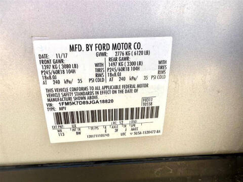 2018 Ford Explorer XLT