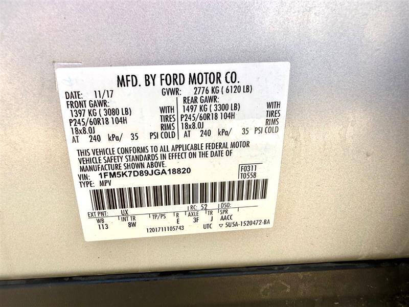 2018 Ford Explorer XLT