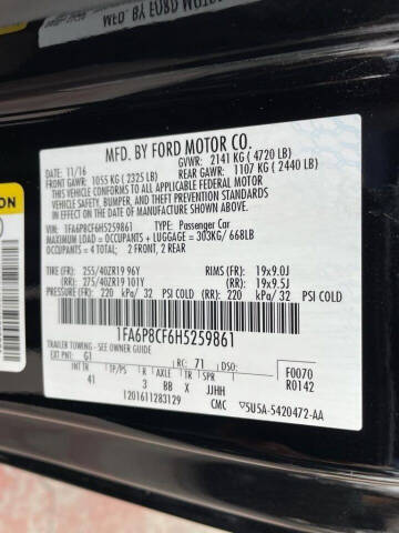 2017 Ford Mustang GT Premium