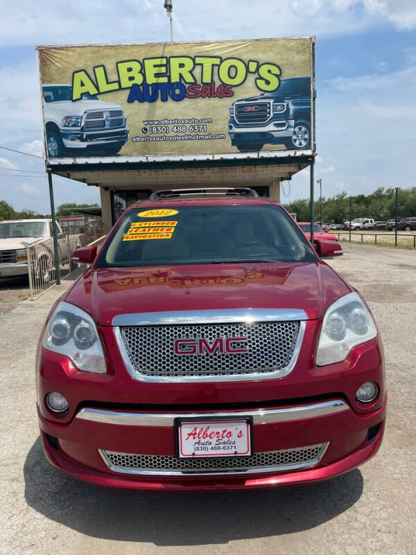 2012 GMC Acadia for sale at Alberto's Auto Sales in Del Rio TX