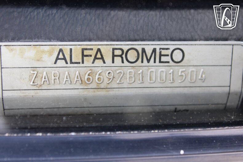 1981 Alfa Romeo GTV6