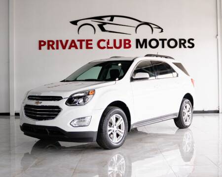 2016 Chevrolet Equinox for sale at Private Club Motors in Houston TX