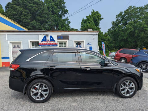 2018 Kia Sorento for sale at A&A Auto Sales in Fuquay Varina NC