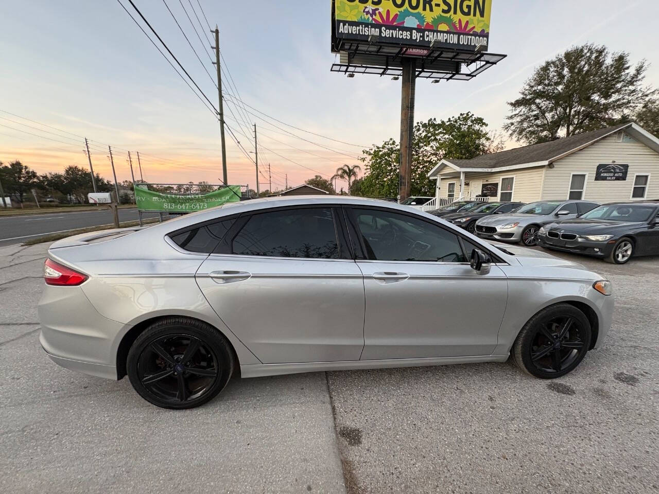 2016 Ford Fusion for sale at Hobgood Auto Sales in Land O Lakes, FL