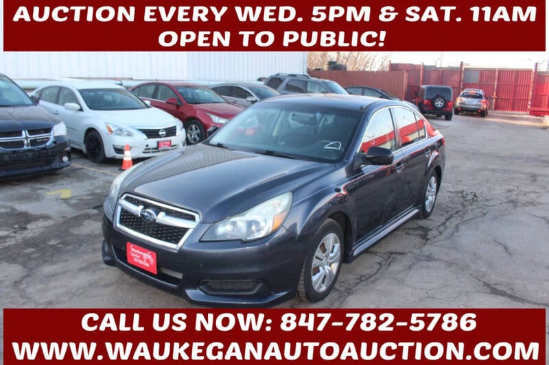 2013 Subaru Legacy for sale at Waukegan Auto Auction in Waukegan IL