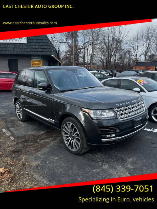 2016 Land Rover Range Rover for sale at EAST CHESTER AUTO GROUP INC. in Kingston NY