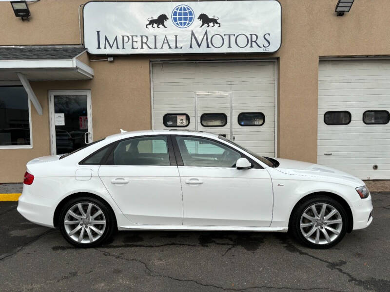 2014 Audi A4 for sale at Imperial Motors in Plainville CT