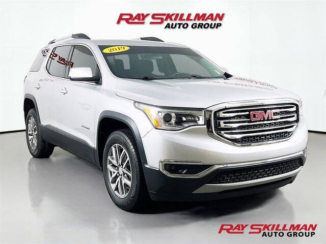 Silver 2019 GMC Acadia SLE-2 SLE-2 4dr SUV 1