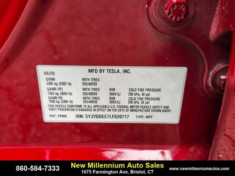 2020 Tesla Model Y Long Range