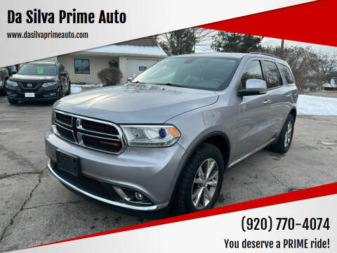 2014 Dodge Durango for sale at Da Silva Prime Auto in Green Bay WI