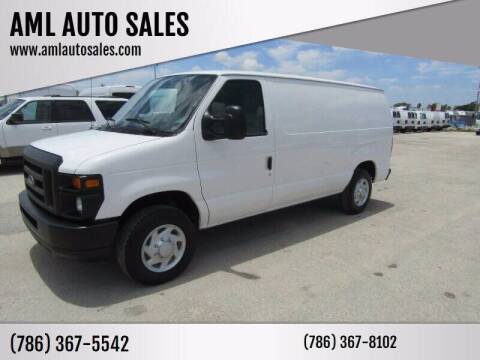 2013 Ford E-Series Cargo for sale at AML AUTO SALES - Cargo Vans in Opa-Locka FL