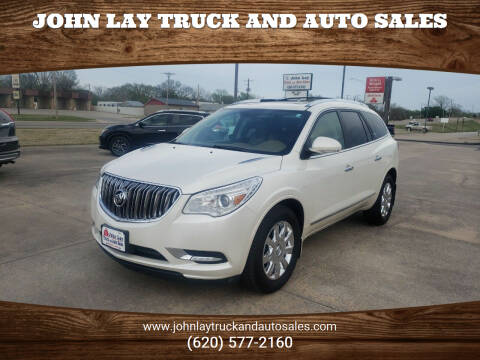 2015 Buick Enclave for sale at John Lay Truck and Auto Sales in Independence KS