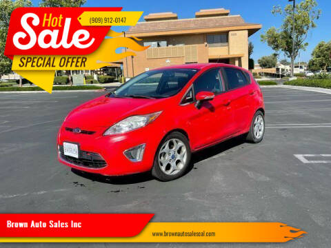 2012 Ford Fiesta for sale at Brown Auto Sales Inc in Upland CA