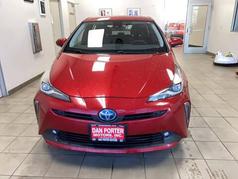 2019 Toyota Prius for sale at DAN PORTER MOTORS in Dickinson ND