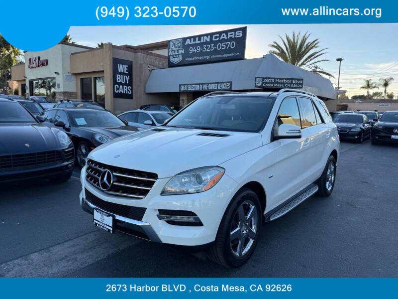 2012 Mercedes-Benz M-Class ML 350