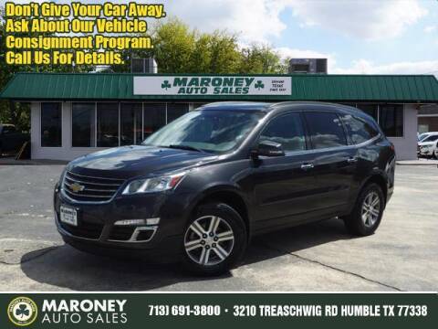 2016 Chevrolet Traverse for sale at Maroney Auto Sales in Humble TX