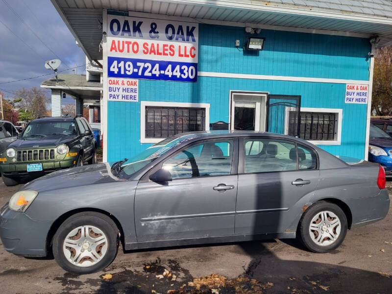 2007 Chevrolet Malibu for sale at Oak & Oak Auto Sales in Toledo OH