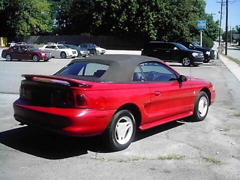1996 Ford Mustang for sale at S & R Motor Co in Kernersville NC