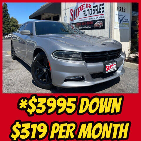 2018 Dodge Charger for sale at Super Auto Sales Modesto in Modesto, CA