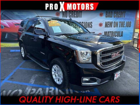 2015 GMC Yukon for sale at Pro X Motors in South Gate CA