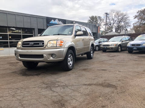 2002 Toyota Sequoia for sale at Rocky Mountain Motors LTD in Englewood CO