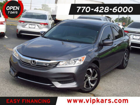 2017 Honda Accord for sale at VIP Kars in Marietta GA