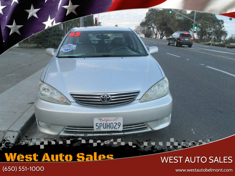 2005 Toyota Camry for sale at West Auto Sales in Belmont CA