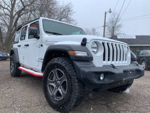 2018 Jeep Wrangler Unlimited for sale at MEDINA WHOLESALE LLC in Wadsworth OH