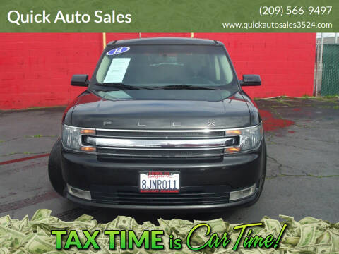 2014 Ford Flex for sale at Quick Auto Sales in Ceres CA