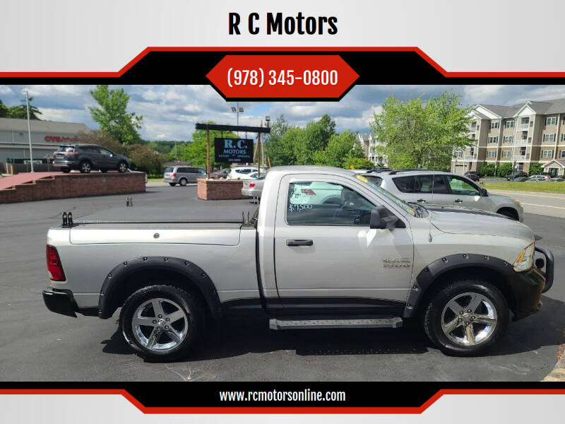 2013 RAM 1500 for sale at R C Motors in Lunenburg MA